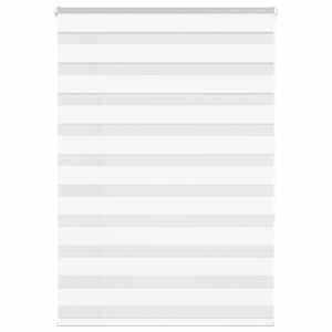 Zebra senčilo bela 105x150 cm tkanina širina 100,9cm poliester