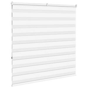 Zebra roleta bílá 150x150 cm šířka látky 145,9 cm polyester - obrázek 4