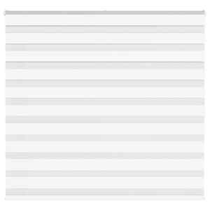 Zebra senčilo bela 155x150 cm tkanina širina 150,9cm poliester