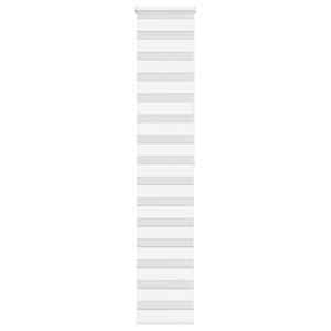 Zebra roleta bílá 50x200 cm šířka látky 45,9 cm polyester - obrázek 1