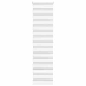 Zebra roleta bílá 60x200 cm šířka látky 55,9 cm polyester - obrázek 1