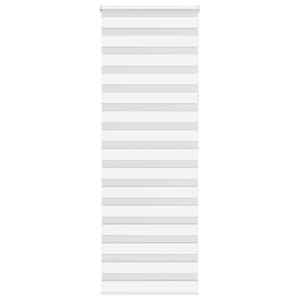 Zebra senčilo bela 70x200 cm tkanina širina 65,9cm poliester