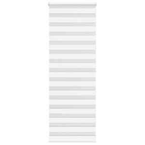 Zebra senčilo bela 85x200 cm tkanina širina 80,9cm poliester