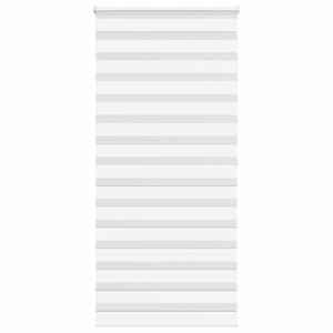 Zebra senčilo bela 105x200 cm tkanina širina 100,9cm poliester