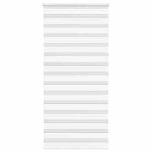 Zebra senčilo bela 115x200 cm tkanina širina 110,9cm poliester