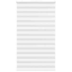 Zebra senčilo bela 125x200 cm tkanina širina 120,9cm poliester