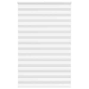 Zebra senčilo bela 140x200 cm tkanina širina 135,9cm poliester