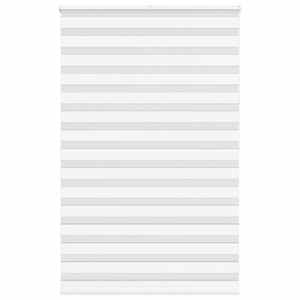 Zebra senčilo bela 145x200 cm tkanina širina 140,9cm poliester