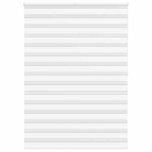 Zebra senčilo bela 160x200 cm tkanina širina 155,9cm poliester