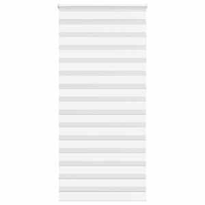 Zebra senčilo bela 100x230 cm tkanina širina 95,9cm poliester