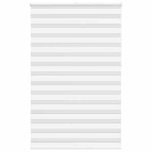 Zebra senčilo bela 140x230 cm tkanina širina 135,9cm poliester