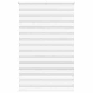 Zebra senčilo bela 145x230 cm tkanina širina 140,9cm poliester