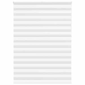 Zebra senčilo bela 165x230 cm tkanina širina 160,9cm poliester