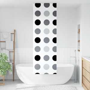 Sprchová roleta 80x240 cm Šířka látky 76 cm - obrázek 2