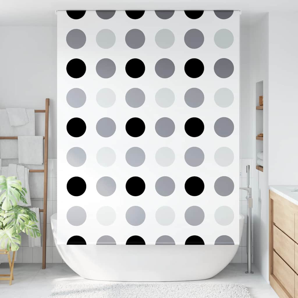 vidaXL Doucherolgordijn 160x240 cm stofbreedte 156 cm afbeelding