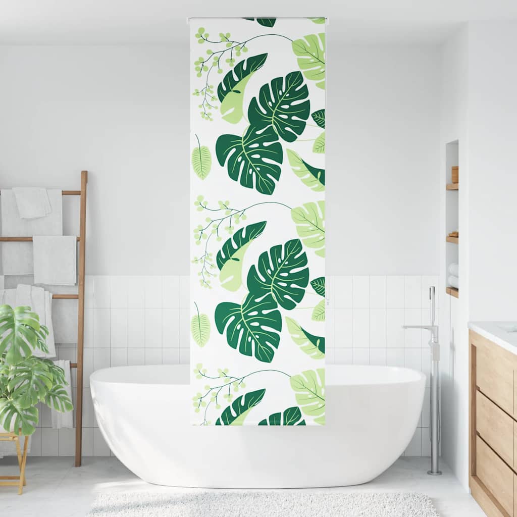 vidaXL Doucherolgordijn 60x240 cm stofbreedte 56 cm afbeelding