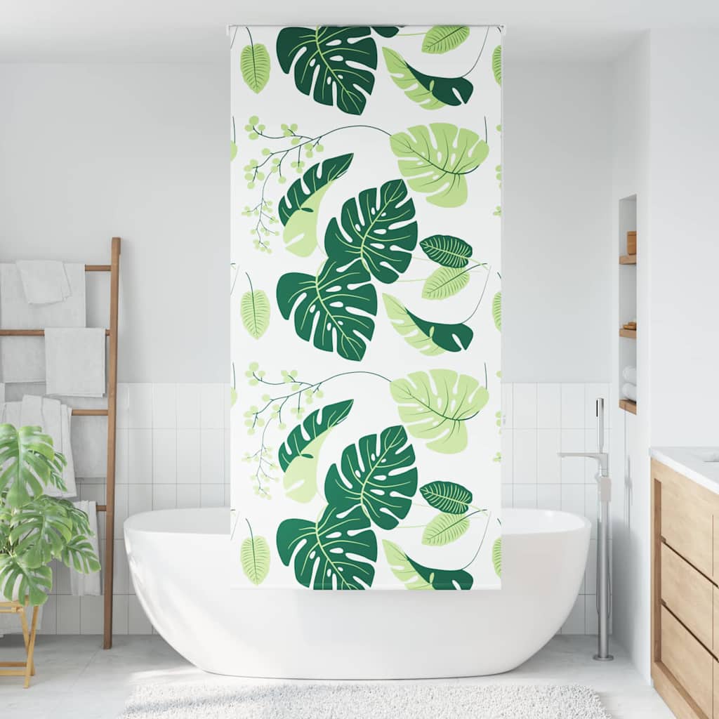 vidaXL Jaluzea cu rolă de duș 90x240 cm lățime material 86 cm