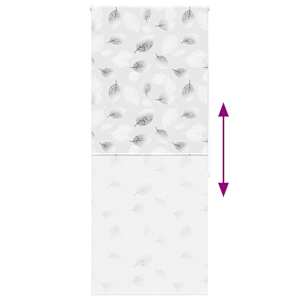 Sprchová roleta 90x240 cm Šířka látky 86 cm - obrázek 5
