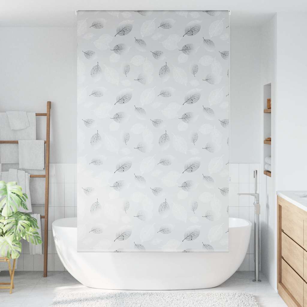 vidaXL Doucherolgordijn 130x240 cm stofbreedte 126 cm afbeelding