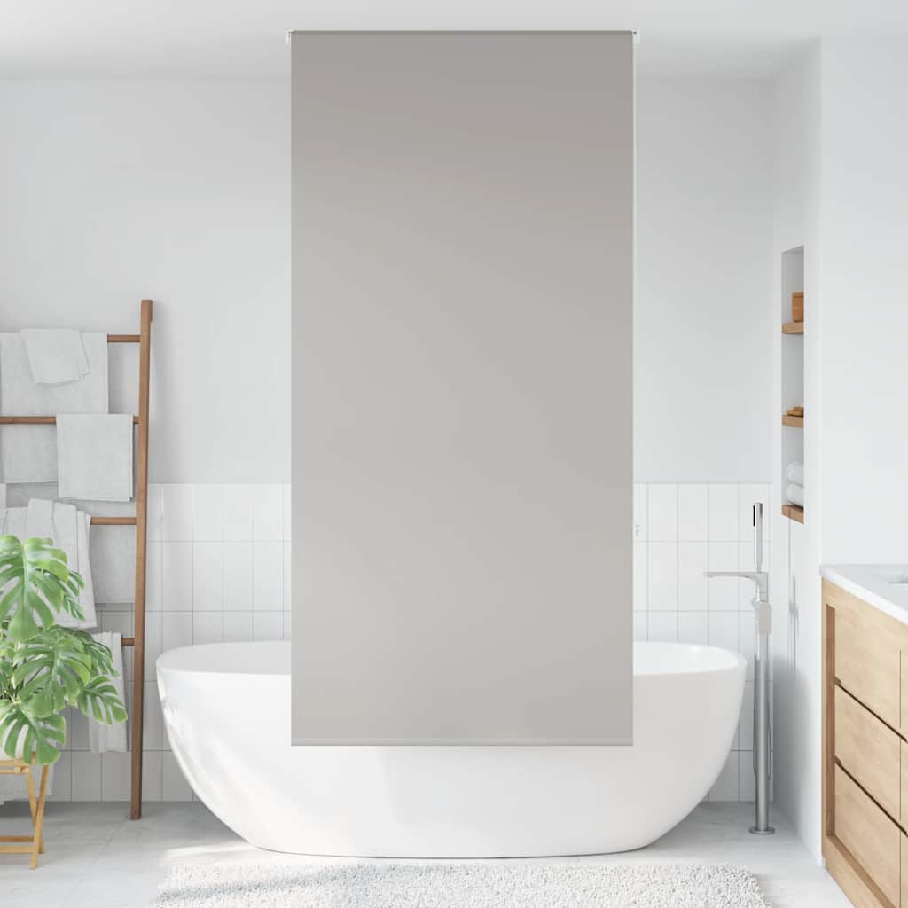 vidaXL Doucherolgordijn 90x240 cm stofbreedte 86 cm afbeelding