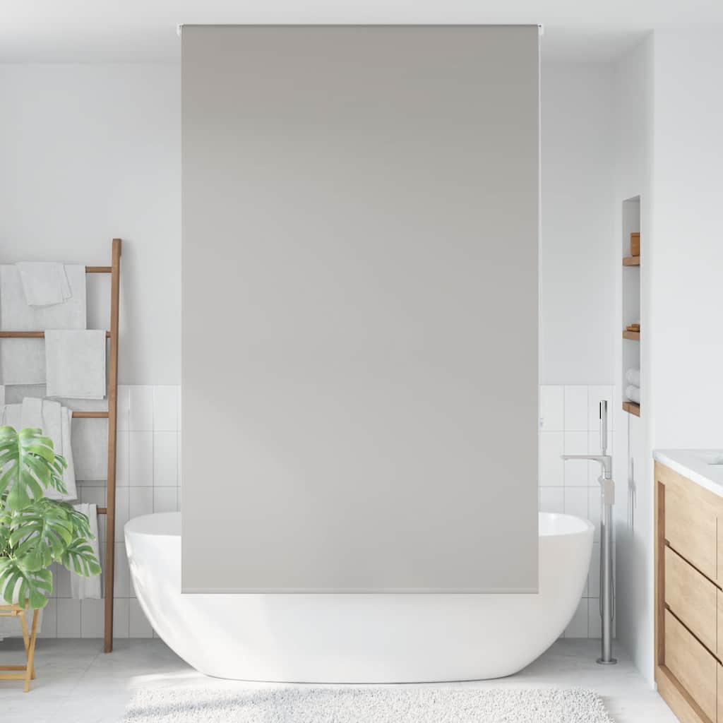 vidaXL Doucherolgordijn 130x240 cm stofbreedte 126 cm afbeelding