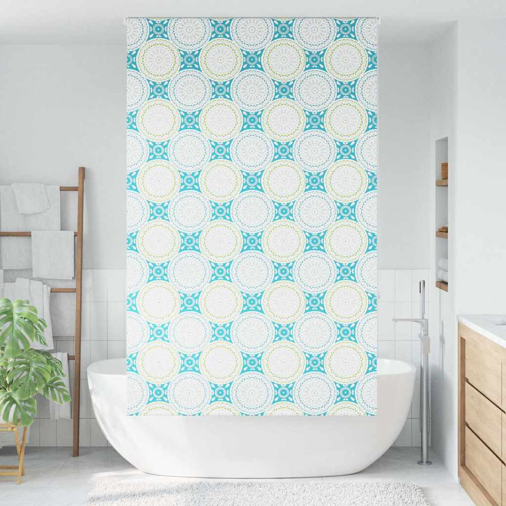 vidaXL Doucherolgordijn 120x240 cm stofbreedte 116 cm afbeelding