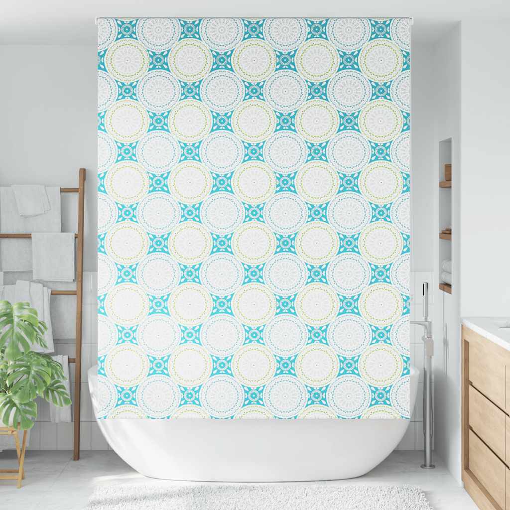 vidaXL Doucherolgordijn 160x240 cm stofbreedte 156 cm afbeelding