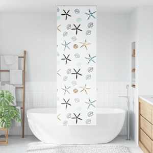 Sprchová roleta 70x240 cm Šířka látky 66 cm - obrázek 2