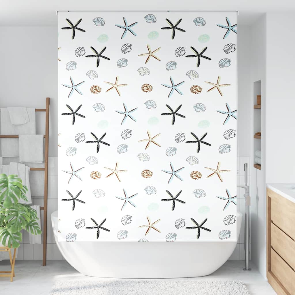 vidaXL Doucherolgordijn 150x240 cm stofbreedte 146 cm afbeelding
