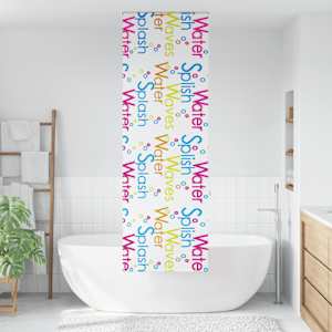 Sprchová roleta 60x240 cm Šířka látky 56 cm - obrázek 2