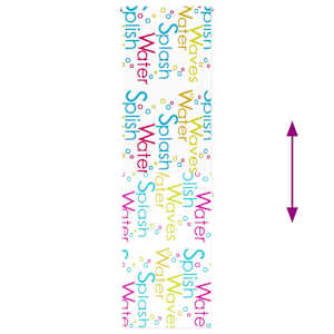 Sprchová roleta 70x240 cm Šířka látky 66 cm - obrázek 5