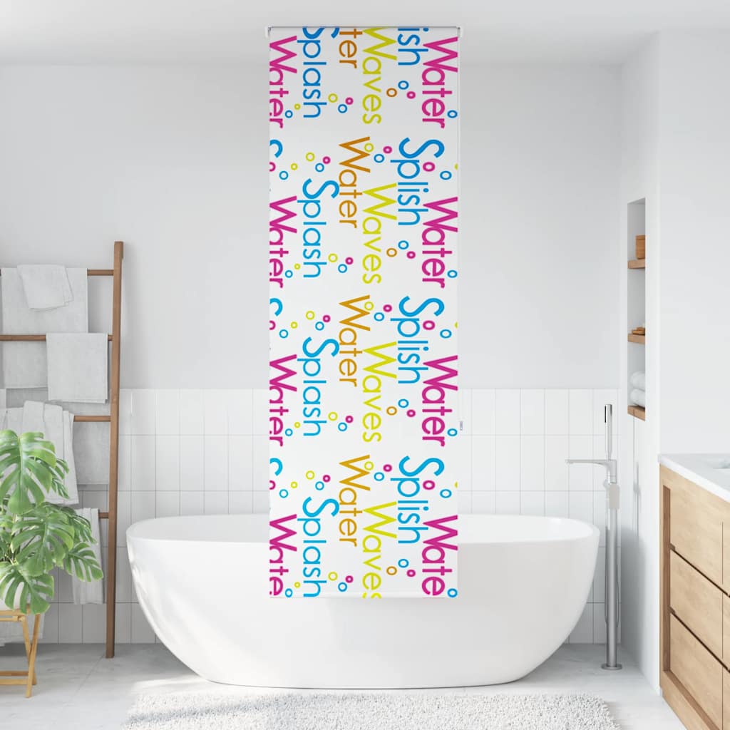 vidaXL Sprchová roleta, 80x240 cm, šírka látky 76 cm