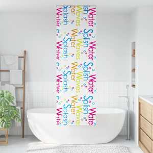 Sprchová roleta 80x240 cm Šířka látky 76 cm - obrázek 2