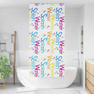 Sprchová roleta 100x240 cm Šířka látky 96 cm - obrázek 2