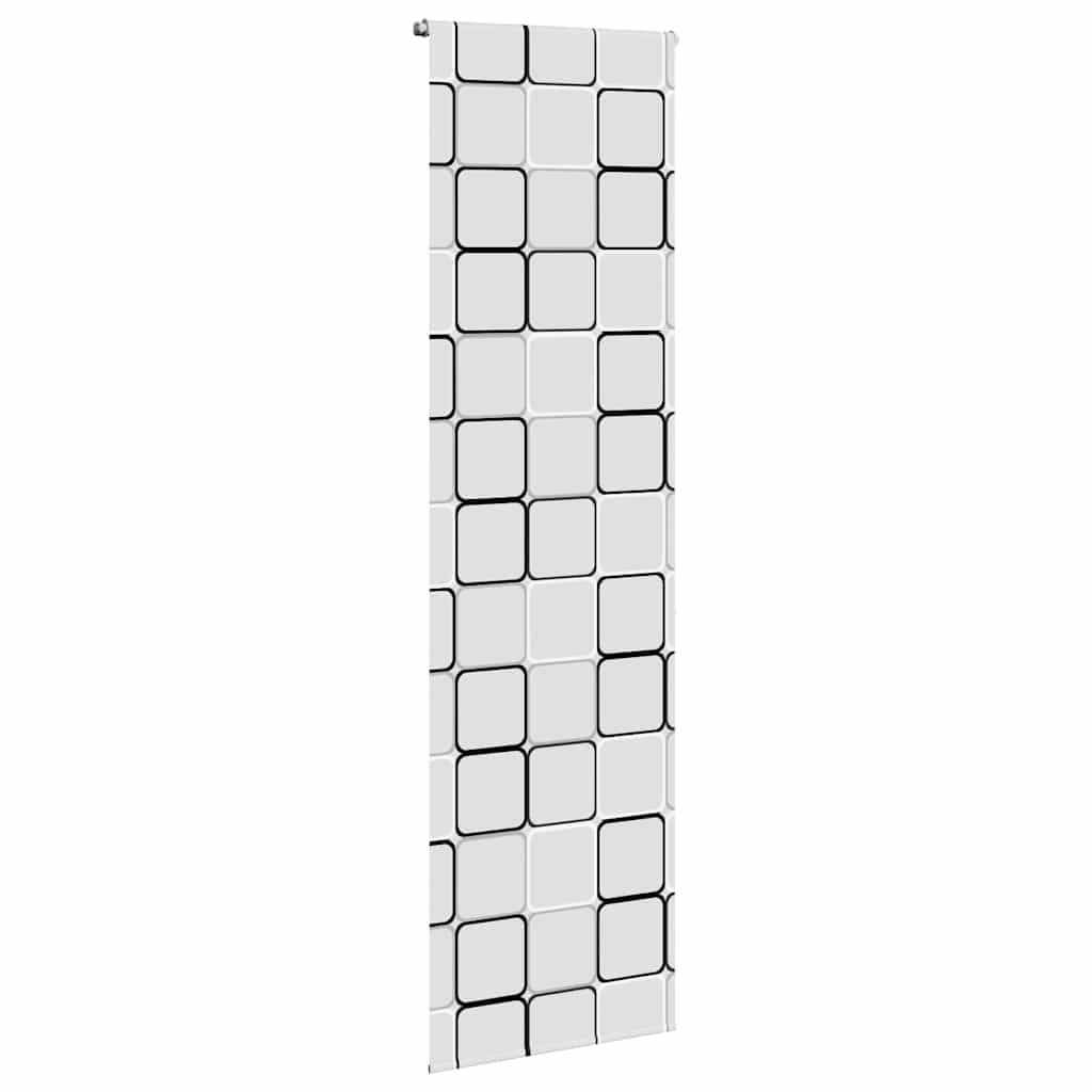 vidaXL Doucherolgordijn 60x240 cm stofbreedte 56 cm afbeelding