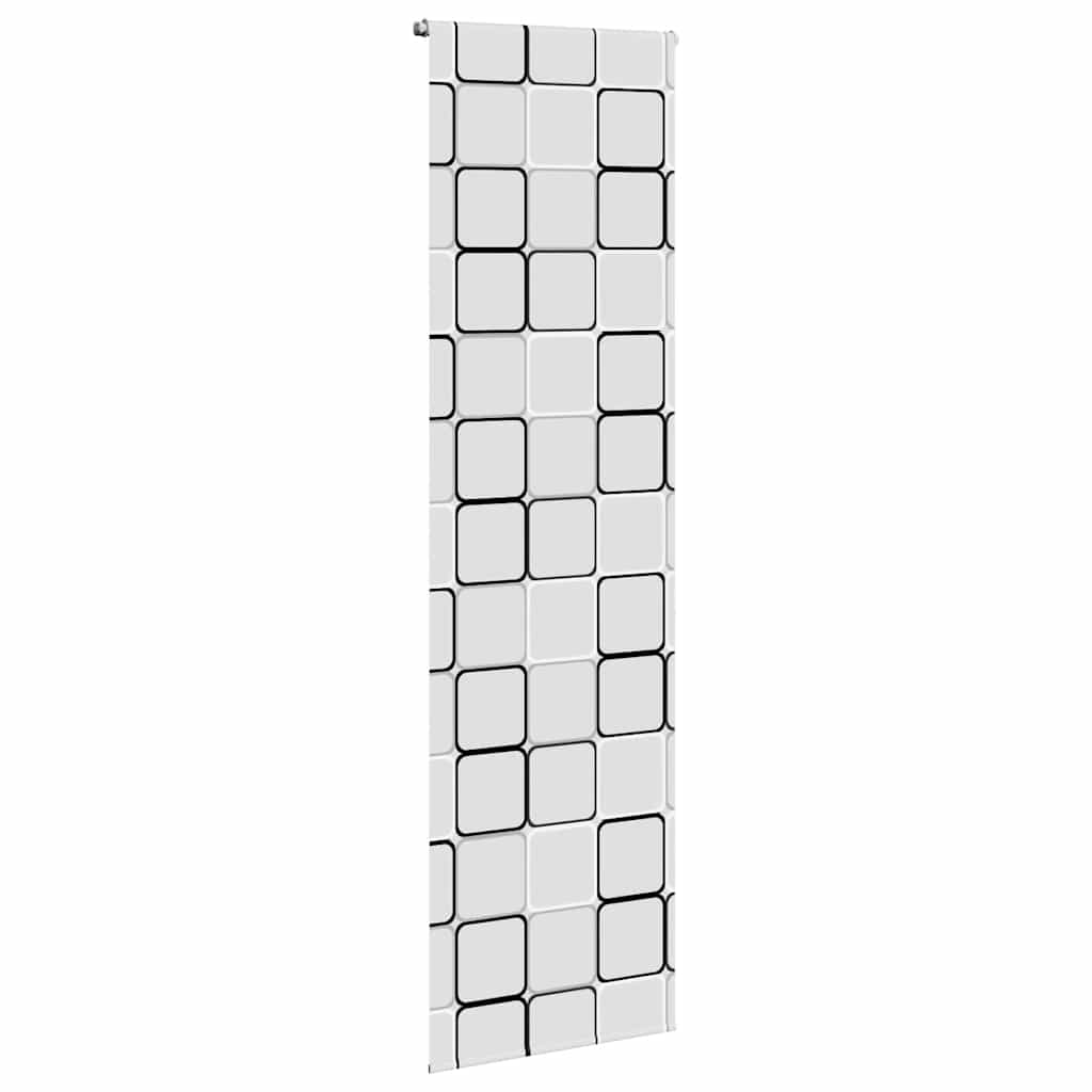 vidaXL zuhanyzó redőny 80x240 cm szövet szélessége 76 cm