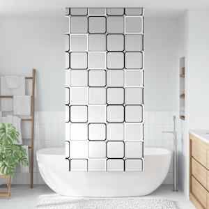 Sprchová roleta 90x240 cm Šířka látky 86 cm - obrázek 1