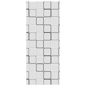 Sprchová roleta 100x240 cm Šířka látky 96 cm - obrázek 2