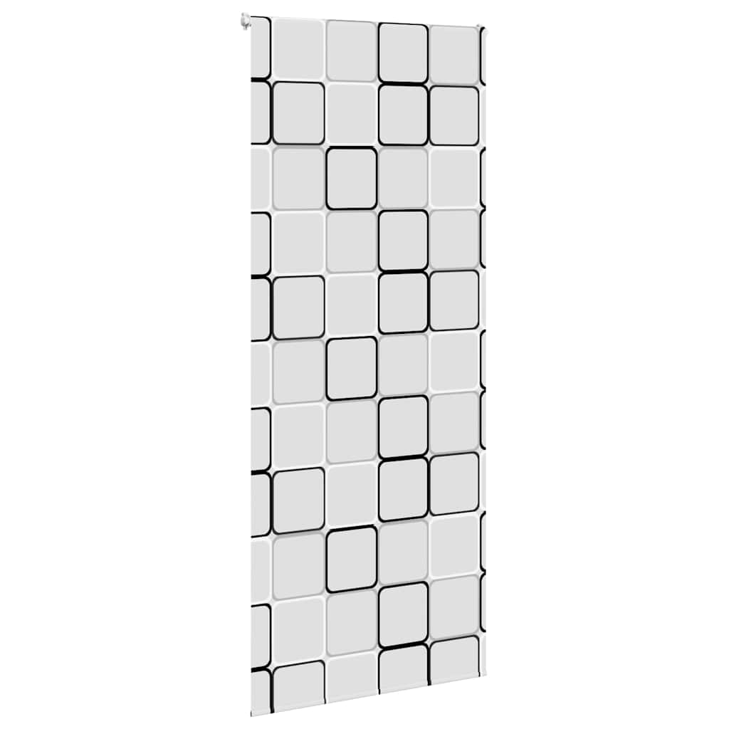 vidaXL Doucherolgordijn 110x240 cm stofbreedte 106 cm afbeelding