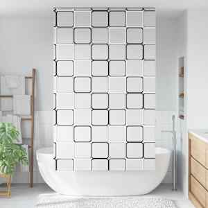 Sprchová roleta 140x240 cm Šířka látky 136 cm - obrázek 1