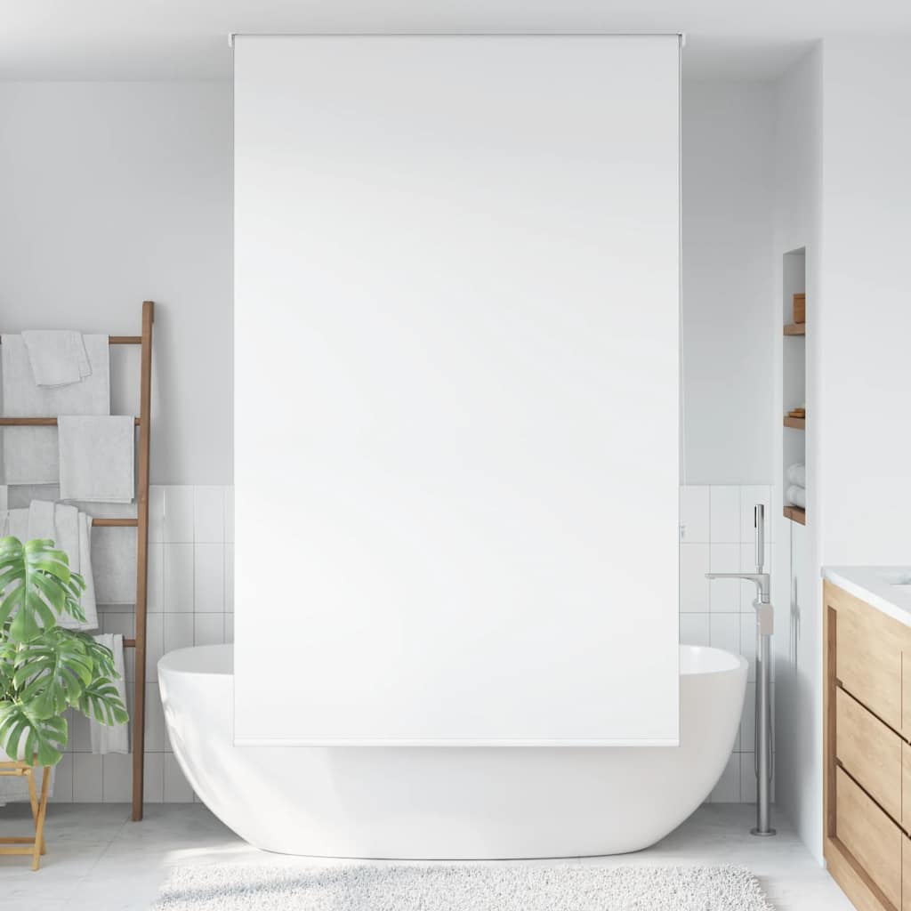 vidaXL Jaluzea cu rolă de duș 130x240 cm lățime material 126 cm