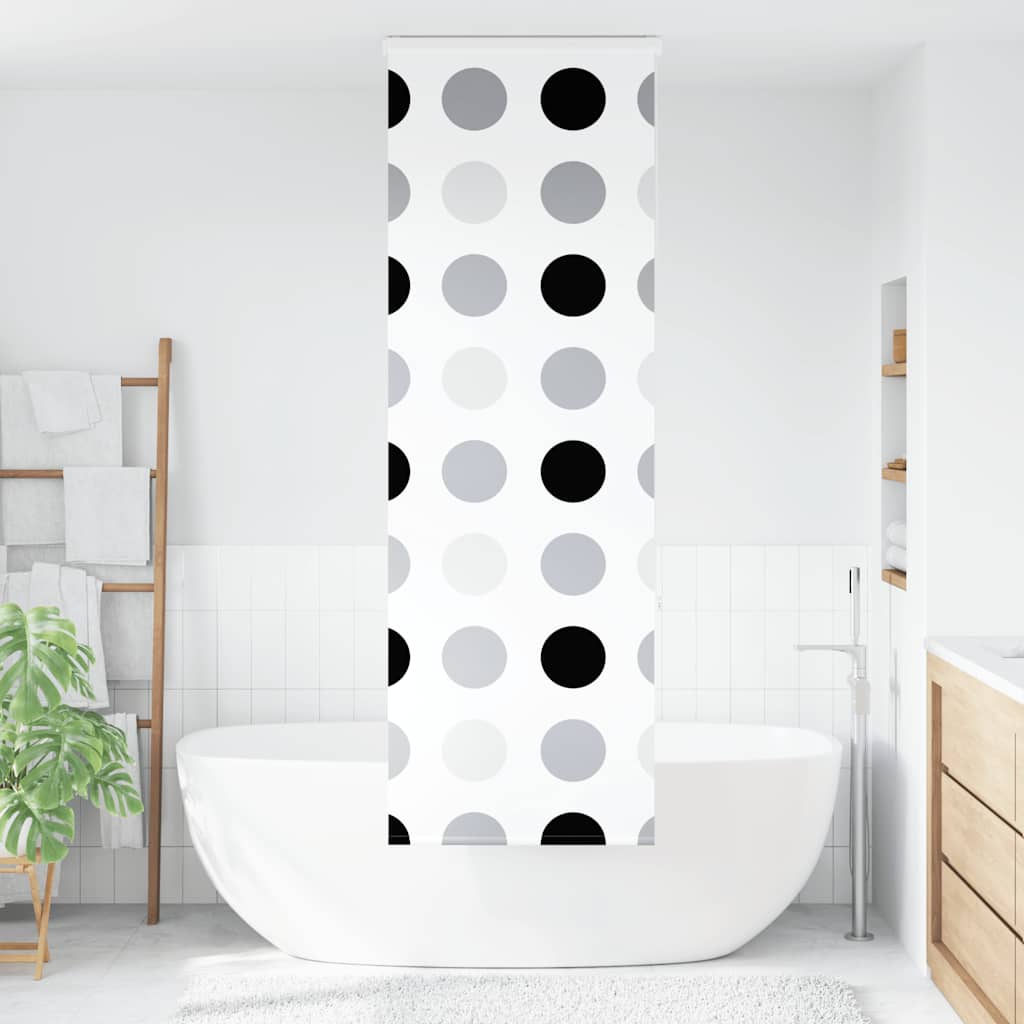 vidaXL Jaluză cu role de duș cu casetă 60x240 cm lățime material 56 cm