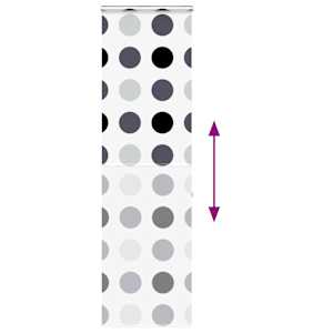 Sprchová roleta s kazetou 80x240 cm Šířka látky 76 cm - obrázek 5
