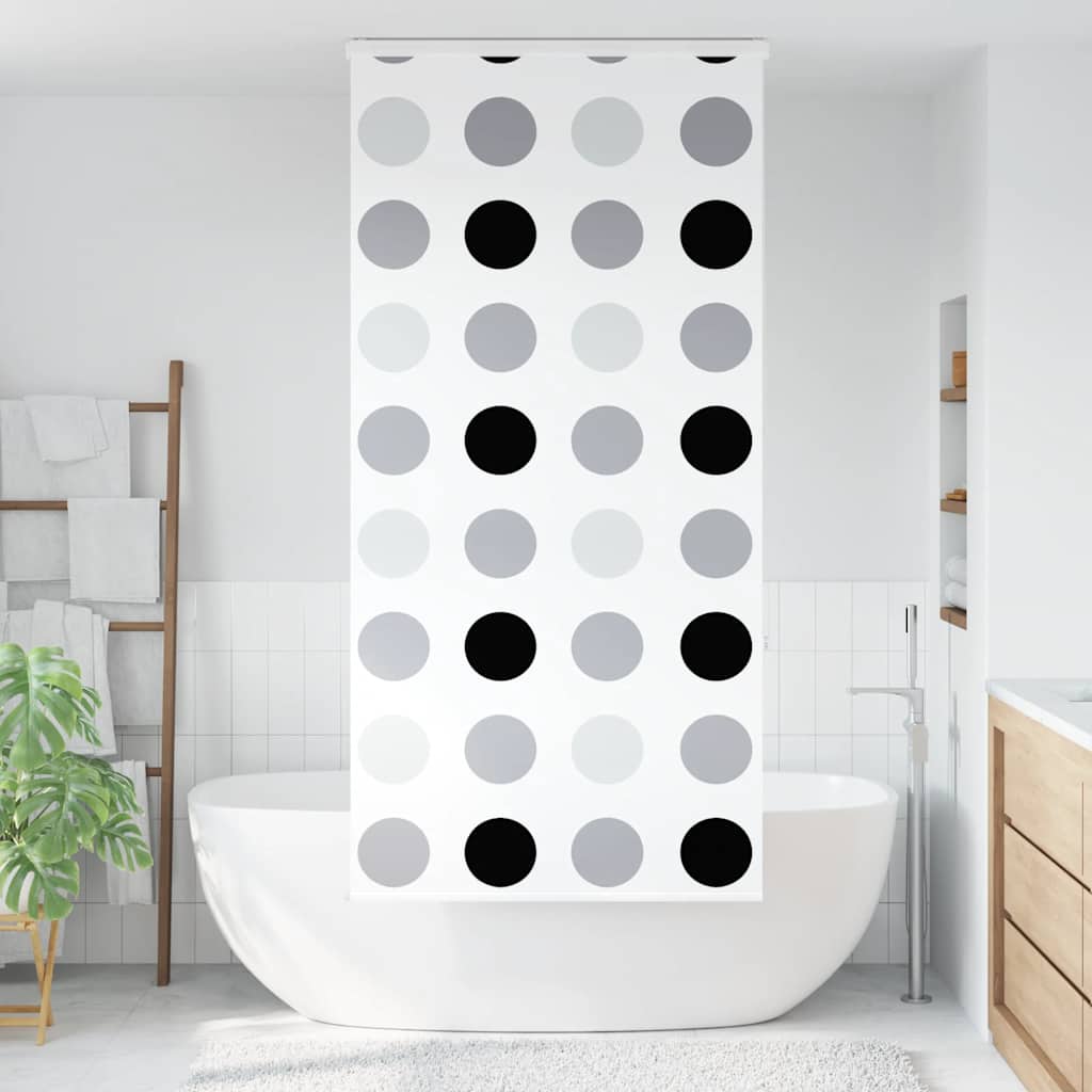 vidaXL Doucherolgordijn met cassette 100x240 cm stofbreedte 96 cm afbeelding