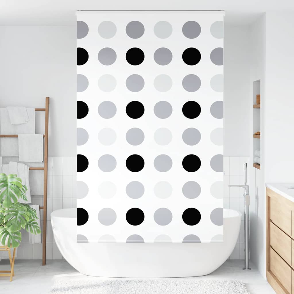 vidaXL Doucherolgordijn met cassette 120x240 cm stofbreedte 116 cm afbeelding