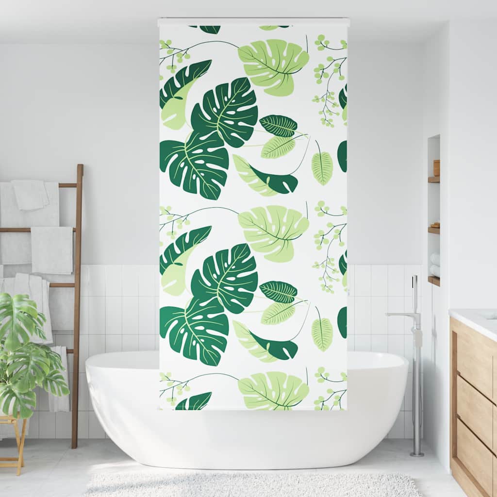 vidaXL Doucherolgordijn met cassette 90x240 cm stofbreedte 86 cm afbeelding