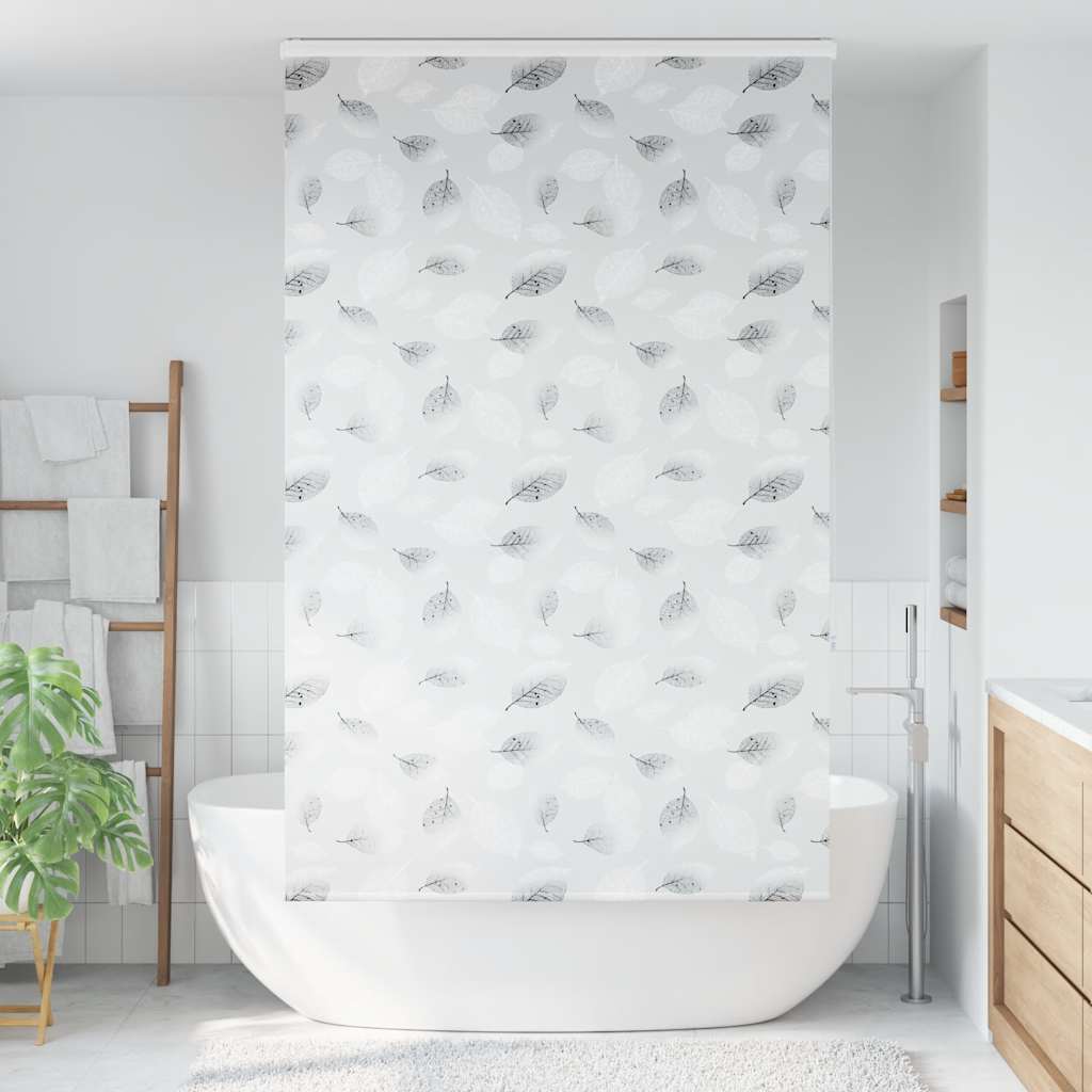 vidaXL Doucherolgordijn met cassette 130x240 cm stofbreedte 126 cm afbeelding