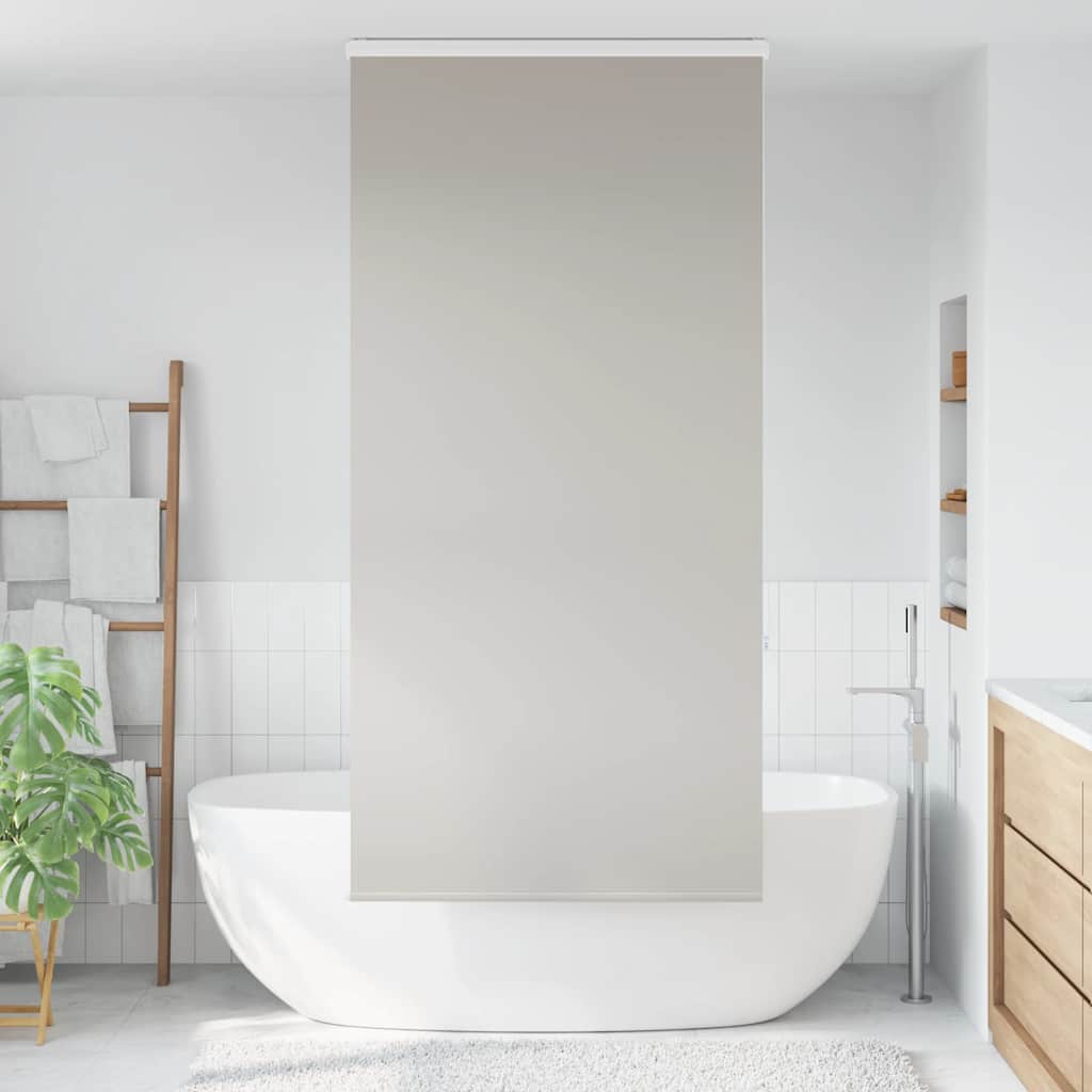 vidaXL Doucherolgordijn met cassette 90x240 cm stofbreedte 86 cm afbeelding