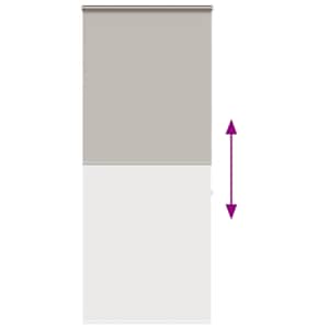 Sprchová roleta s kazetou 90x240 cm Šířka látky 86 cm - obrázek 5