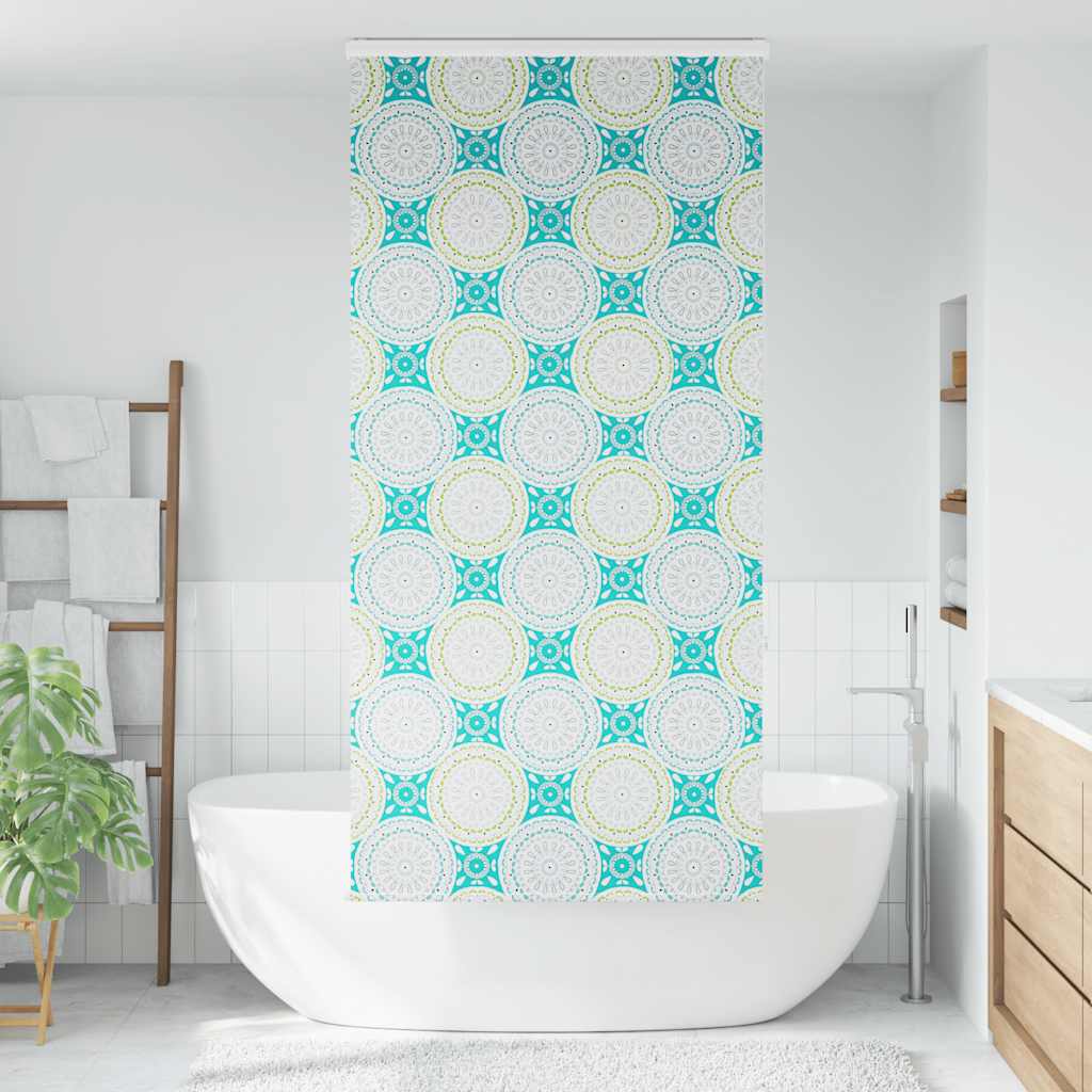 vidaXL Jaluză cu role de duș cu casetă 110x240cm lățime material 106cm